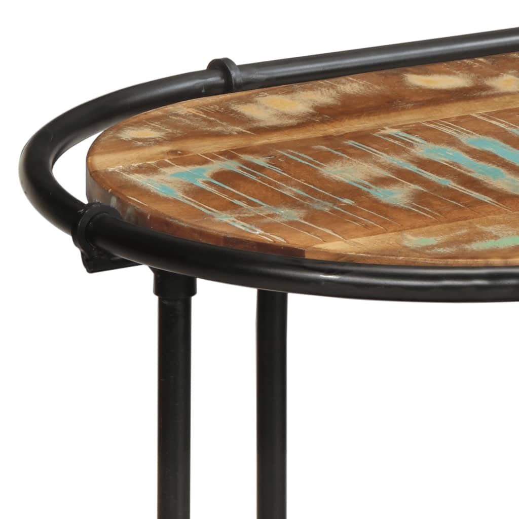 vidaXL Konsolentisch 110x42x76 cm Altholz Massiv