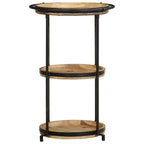 vidaXL Beistelltisch Ø55x83 cm Massivholz Mango