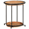 vidaXL Beistelltisch Ø55x60 cm Massivholz Akazie