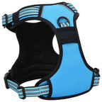 vidaXL Hundegeschirr Reflektierend Verstellbar Blau L
