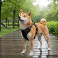 vidaXL Hundegeschirr Reflektierend Verstellbar Camouflage Braun L