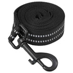 vidaXL Hundegeschirr mit Leine & Halsband Verstellbar Schwarz S