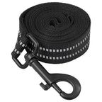 vidaXL Hundegeschirr mit Leine & Halsband Verstellbar Schwarz L