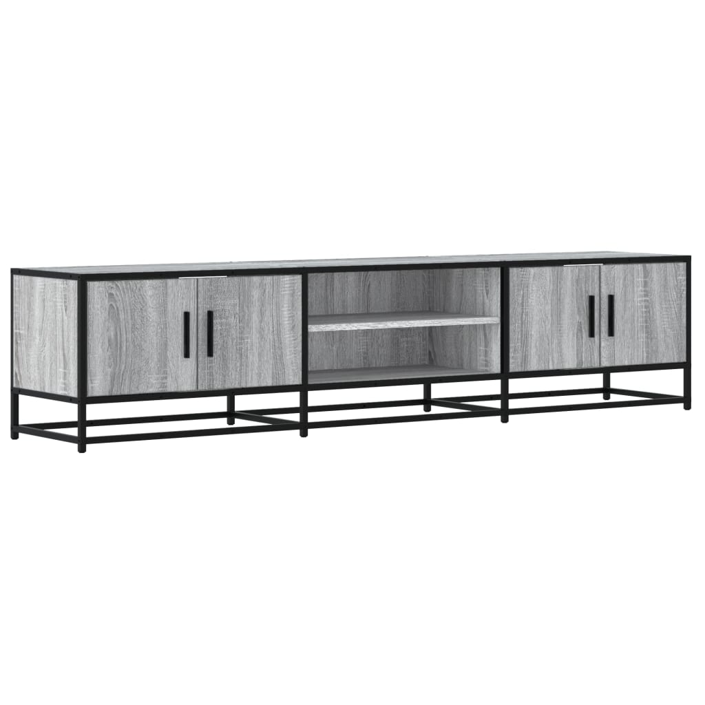 vidaXL TV-Schrank Grau Sonoma 180x35x41 cm Holzwerkstoff