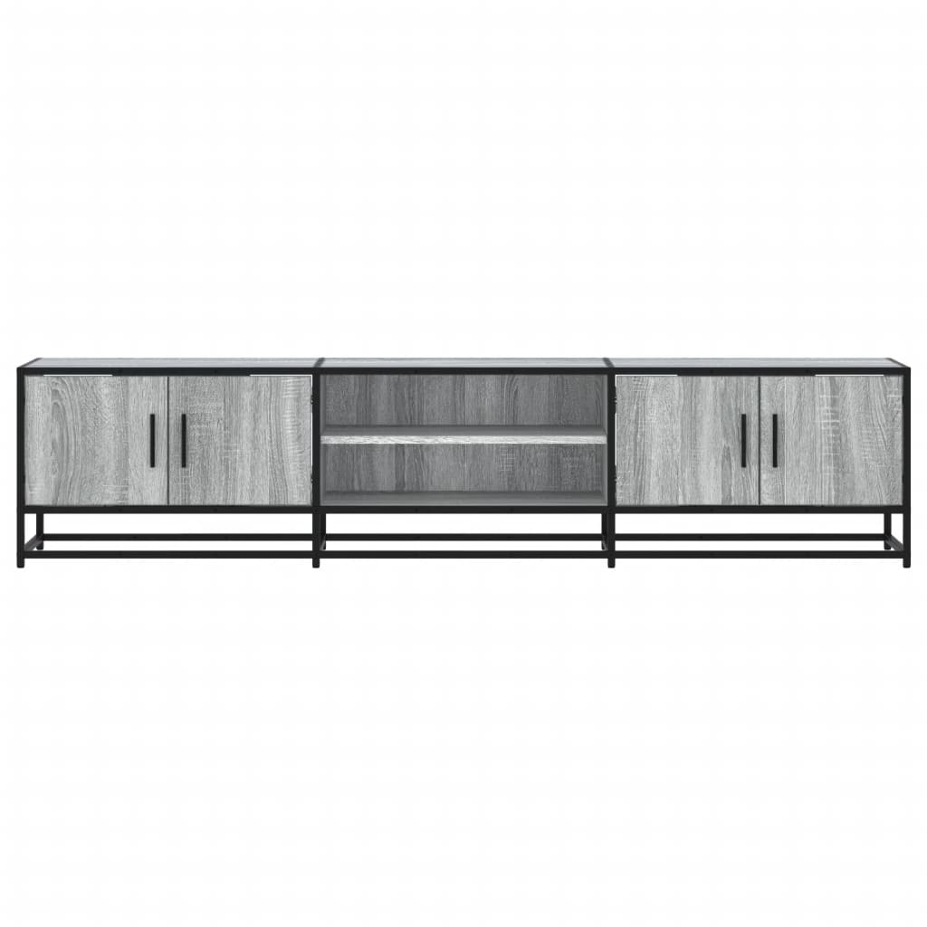 vidaXL TV-Schrank Grau Sonoma 180x35x41 cm Holzwerkstoff