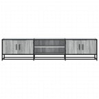 vidaXL TV-Schrank Grau Sonoma 180x35x41 cm Holzwerkstoff