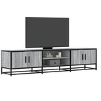 vidaXL TV-Schrank Grau Sonoma 180x35x41 cm Holzwerkstoff