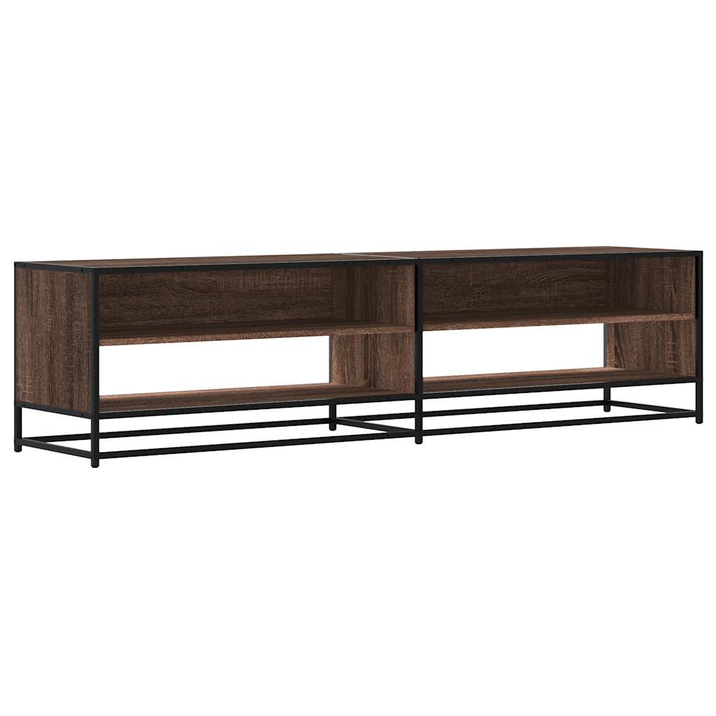 vidaXL TV-Schrank Braun Eichen-Optik 180,5x40x46 cm Holzwerkstoff