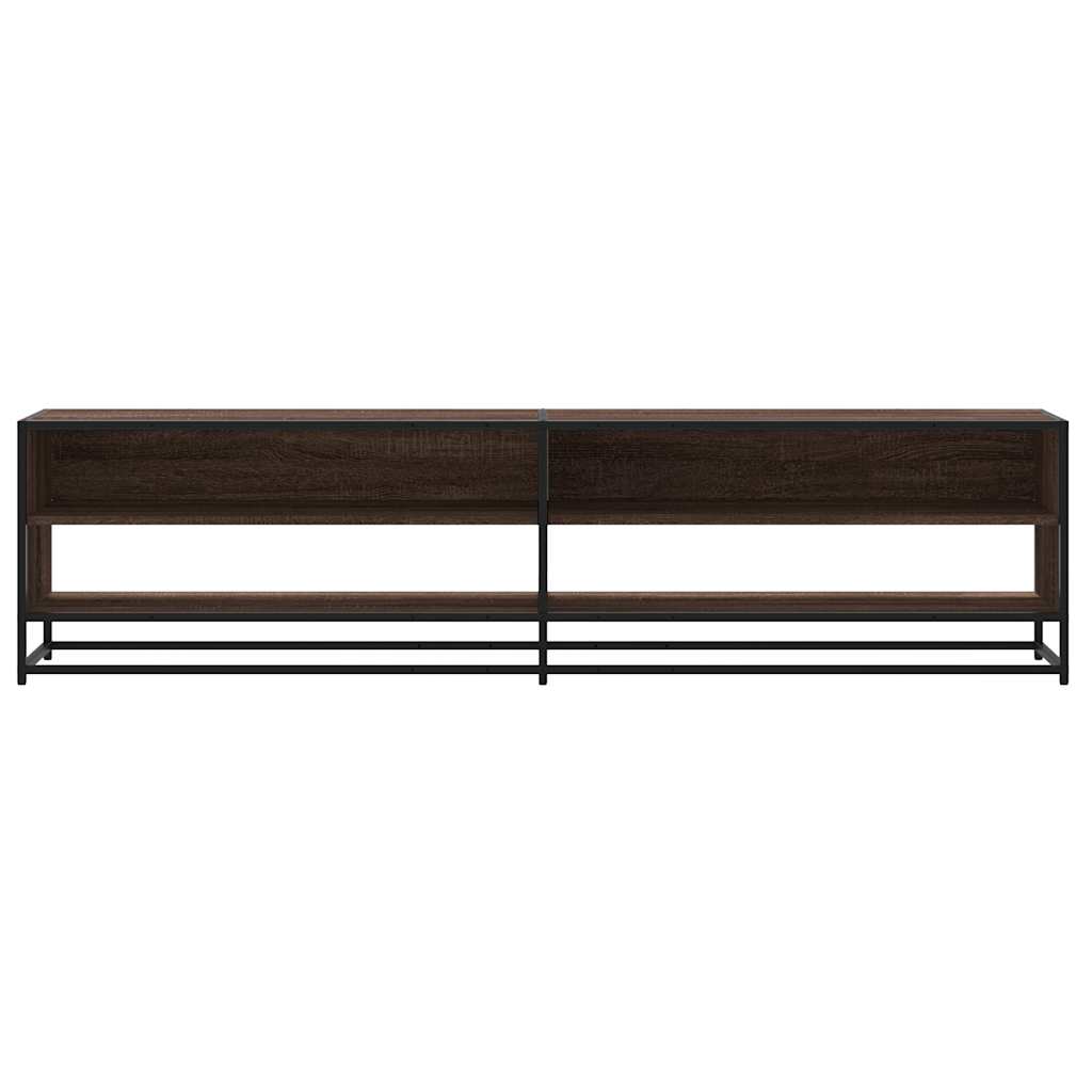 vidaXL TV-Schrank Braun Eichen-Optik 180,5x40x46 cm Holzwerkstoff