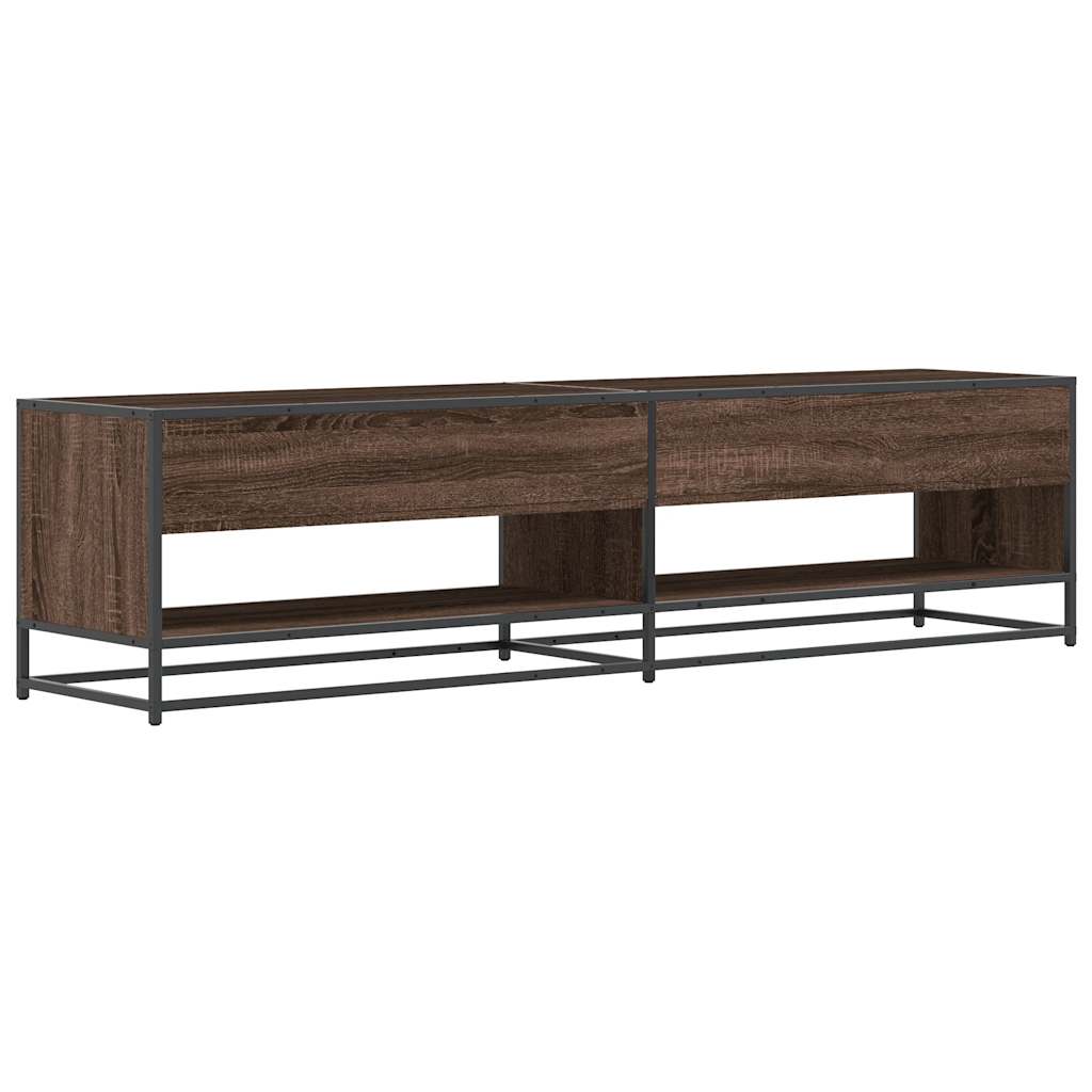 vidaXL TV-Schrank Braun Eichen-Optik 180,5x40x46 cm Holzwerkstoff