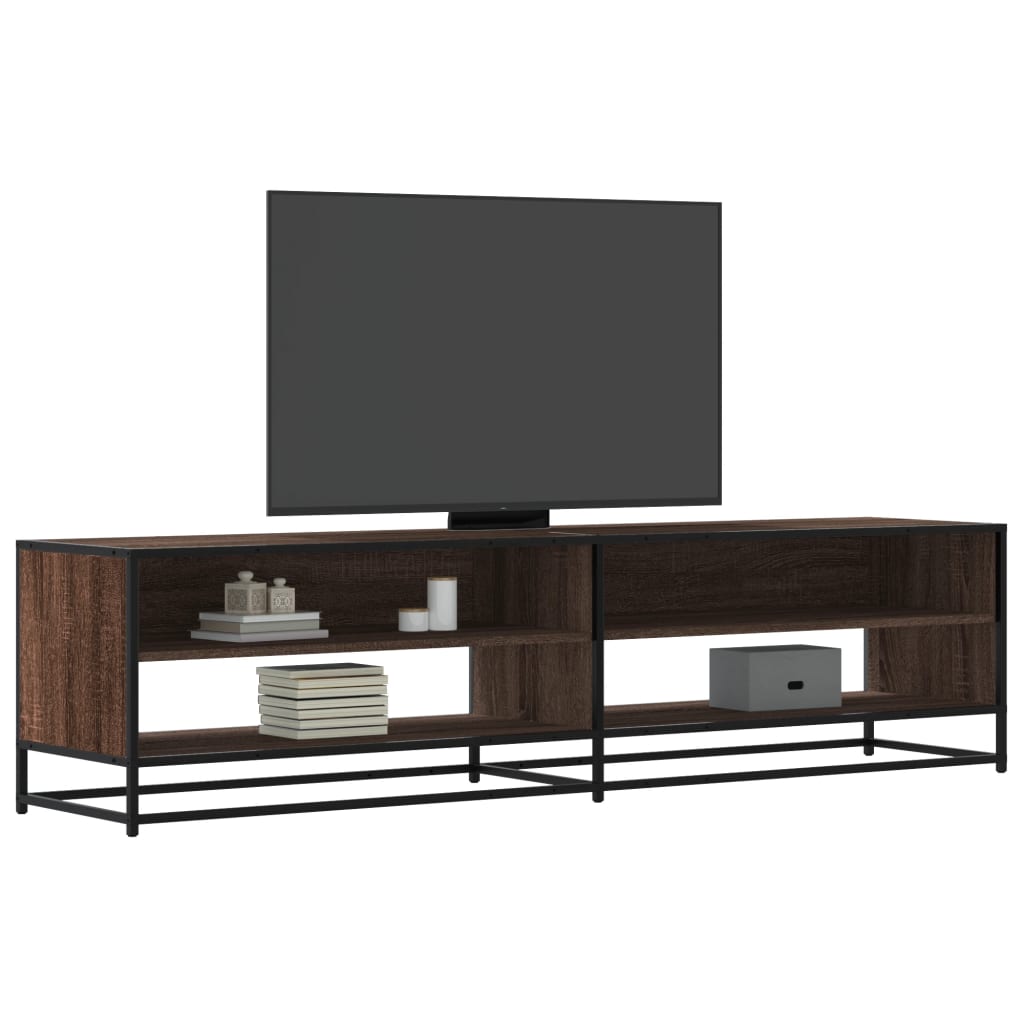 vidaXL TV-Schrank Braun Eichen-Optik 180,5x40x46 cm Holzwerkstoff