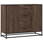 vidaXL Sideboard Braun Eichen-Optik 92x35x76 cm Holzwerkstoff
