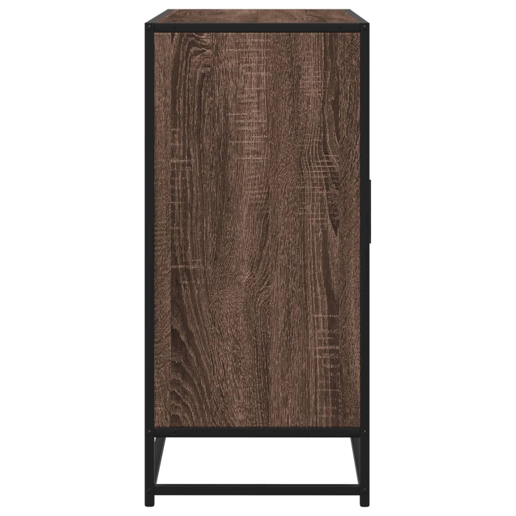vidaXL Sideboard Braun Eichen-Optik 92x35x76 cm Holzwerkstoff