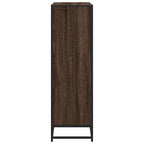 vidaXL Bücherregal Eichen-Optik 97,5x33x107,5 Holzwerkstoff und Metall