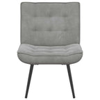 vidaXL Relaxsessel Hellgrau 64x74x84 cm Samt
