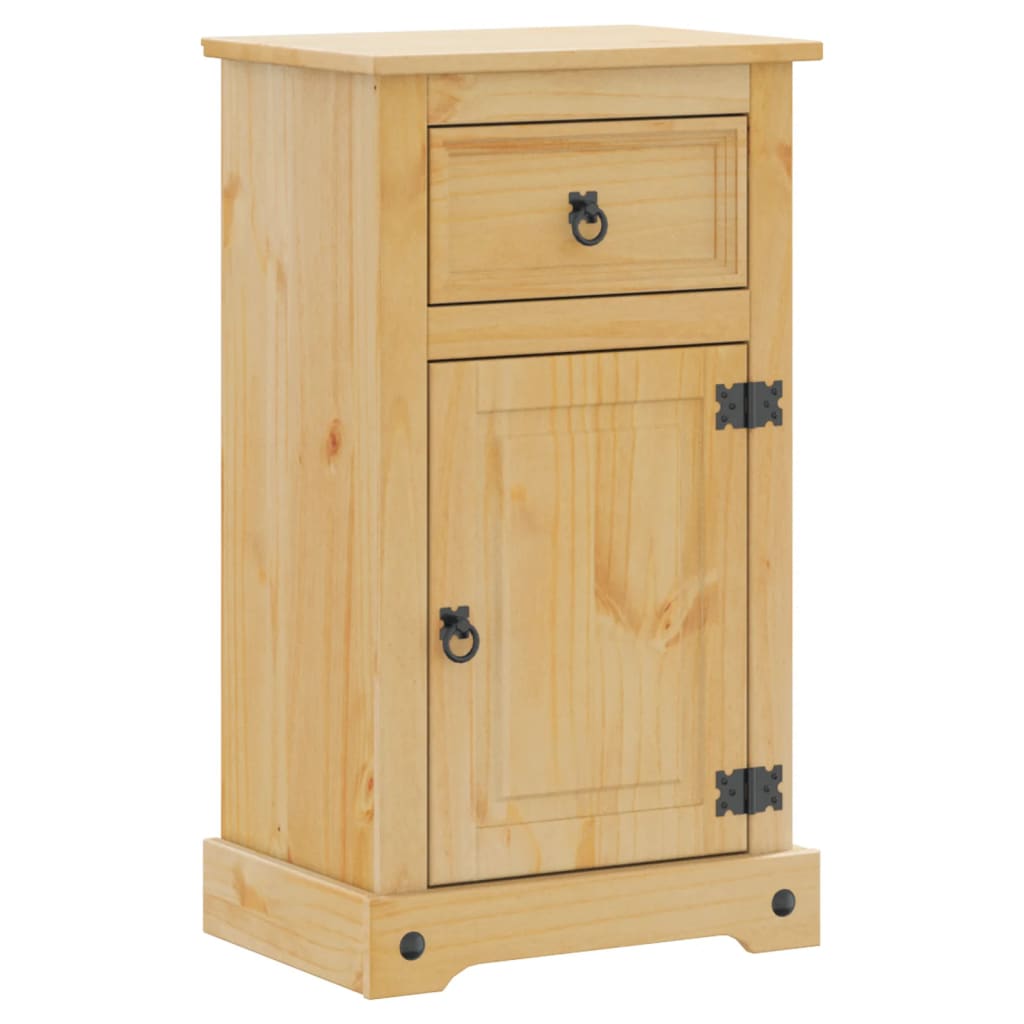 vidaXL Badschrank Corona 45x33x80 cm Massivholz Kiefer