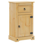 vidaXL Badschrank Corona 45x33x80 cm Massivholz Kiefer