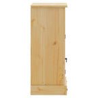 vidaXL Badschrank Corona 45x33x80 cm Massivholz Kiefer