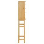 vidaXL Waschmaschinenschrank Corona Massivholz Kiefer