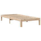 vidaXL Massivholzbett mit Schubladen 90x190 cm Massivholz Kiefer