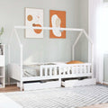 vidaXL Kinderbett mit Schubladen 90x200 cm Massivholz Kiefer