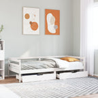 vidaXL Tagesbett mit Schubladen 90x200 cm Massivholz Kiefer