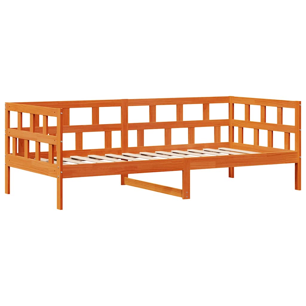 vidaXL Tagesbett mit Schubladen ohne Matratze 90x200 cm Massivholz