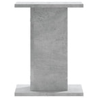 vidaXL Lautsprecherständer 2 Stk. Betongrau 30x30x40 cm Holzwerkstoff