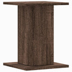 vidaXL Lautsprecherständer 2 Stk. Braun Eichen-Optik 30x30x40 cm