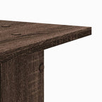 vidaXL Lautsprecherständer 2 Stk. Braun Eichen-Optik 30x30x40 cm