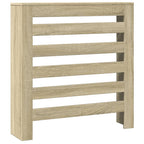 vidaXL Heizkörperverkleidung Sonoma-Eiche 78x20x82 cm Holzwerkstoff