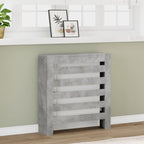 vidaXL Heizkörperverkleidung Betongrau 78x20x82 cm Holzwerkstoff