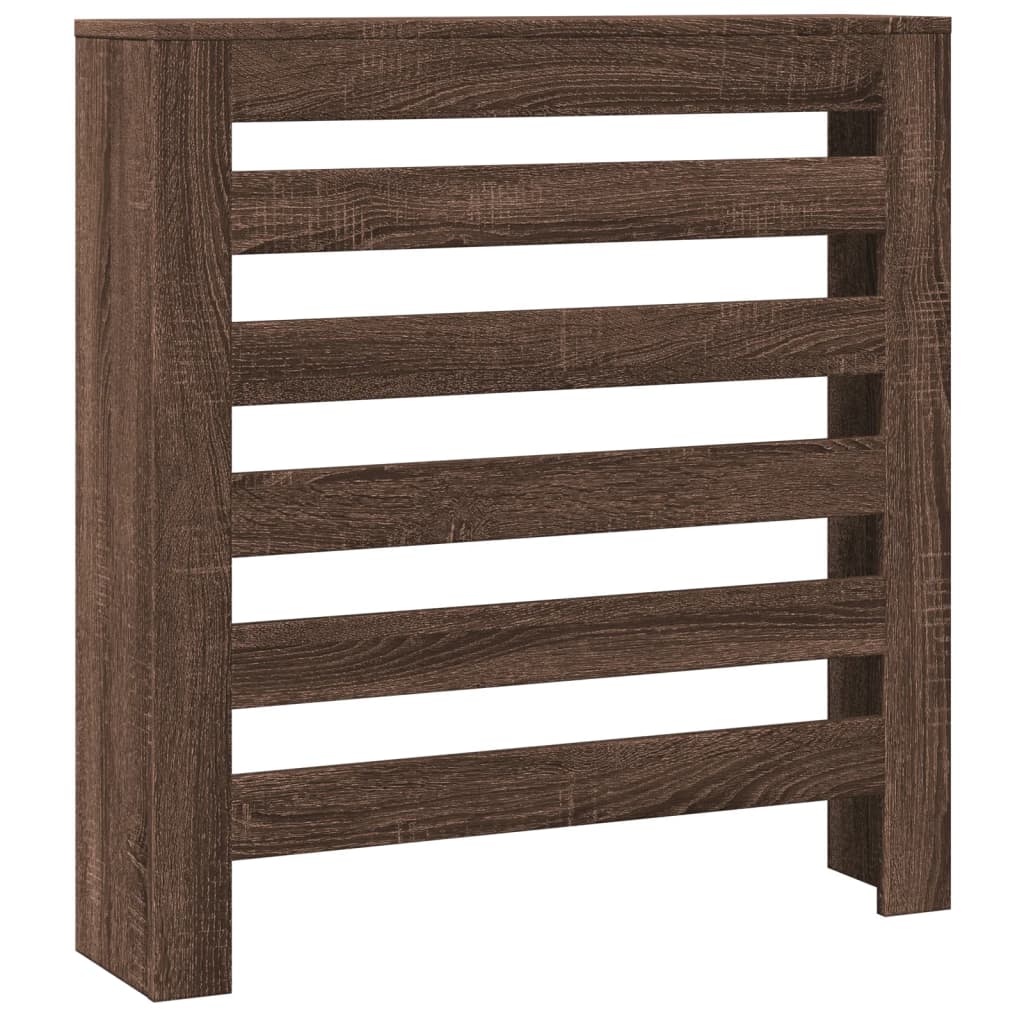 vidaXL Heizkörperverkleidung Eichen-Optik 78x20x82 cm Holzwerkstoff