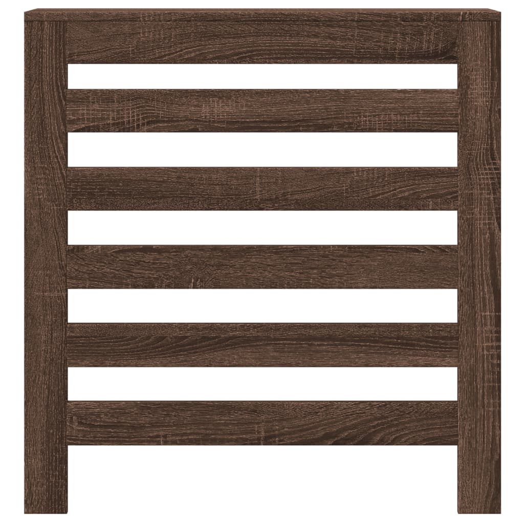 vidaXL Heizkörperverkleidung Eichen-Optik 78x20x82 cm Holzwerkstoff