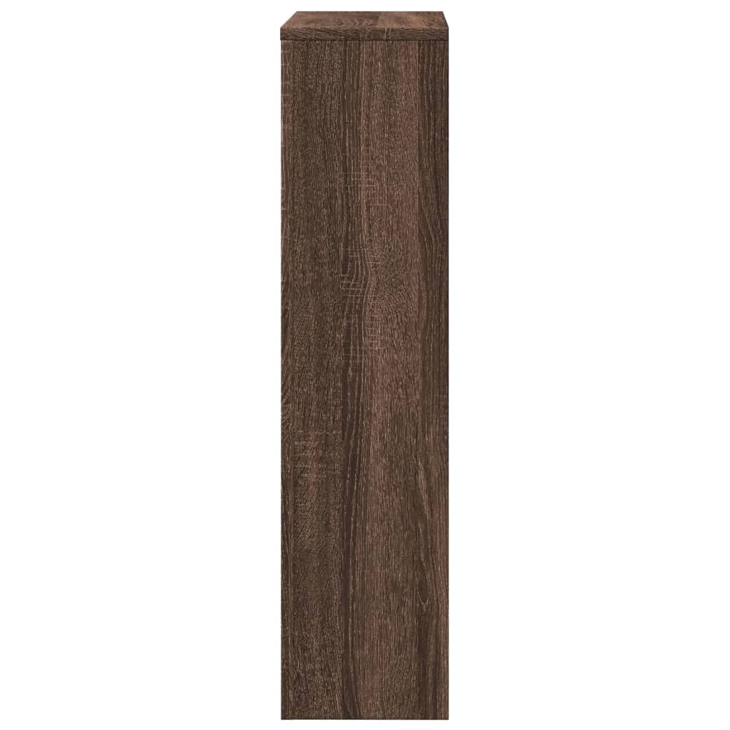 vidaXL Heizkörperverkleidung Eichen-Optik 78x20x82 cm Holzwerkstoff