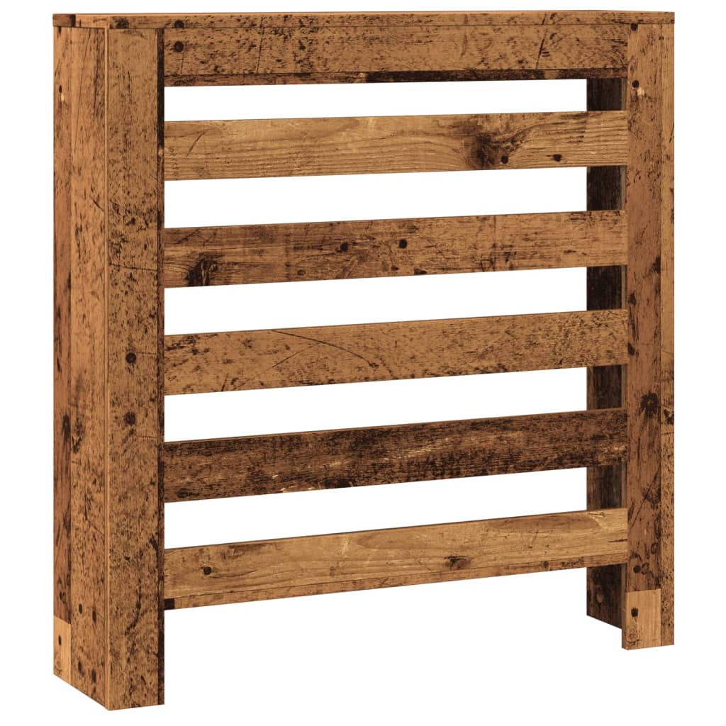 vidaXL Heizkörperverkleidung Altholz-Optik 78x20x82 cm Holzwerkstoff