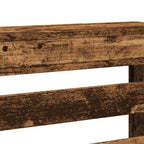 vidaXL Heizkörperverkleidung Altholz-Optik 78x20x82 cm Holzwerkstoff