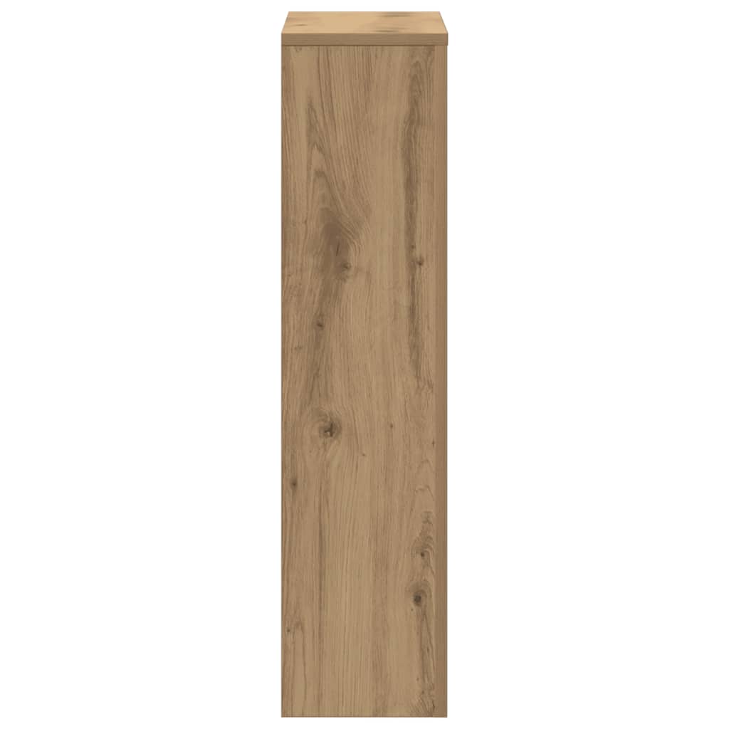 vidaXL Heizkörperverkleidung Artisan-Eiche 78x20x82 cm Holzwerkstoff