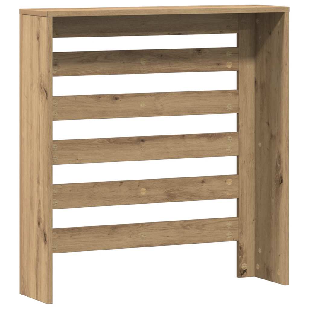 vidaXL Heizkörperverkleidung Artisan-Eiche 78x20x82 cm Holzwerkstoff
