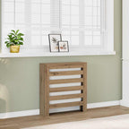 vidaXL Heizkörperverkleidung Artisan-Eiche 78x20x82 cm Holzwerkstoff