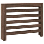 vidaXL Heizkörperverkleidung Braun Eiche 104x20x82 cm Holzwerkstoff