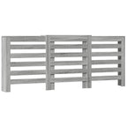 vidaXL Heizkörperverkleidung Grau Sonoma 205x21,5x83,5 cm
