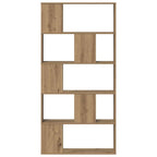 vidaXL Bücherregal 5 Böden Artisan-Eiche 80,5x23,5x162,5 Holzwerkstoff
