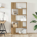 vidaXL Bücherregal 5 Böden Artisan-Eiche 80,5x23,5x162,5 Holzwerkstoff