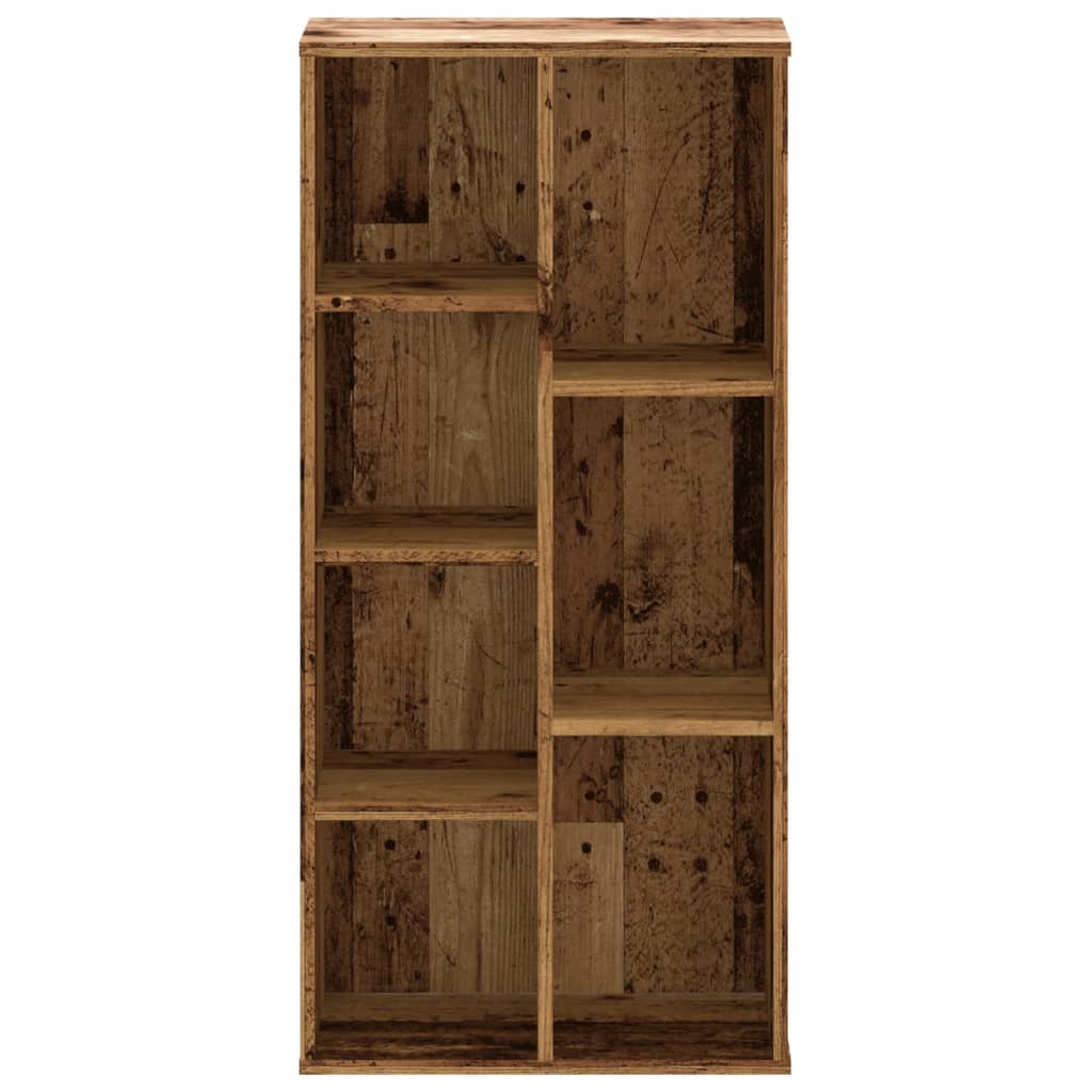 vidaXL Bücherregal Altholz-Optik 50x25x105 cm Holzwerkstoff
