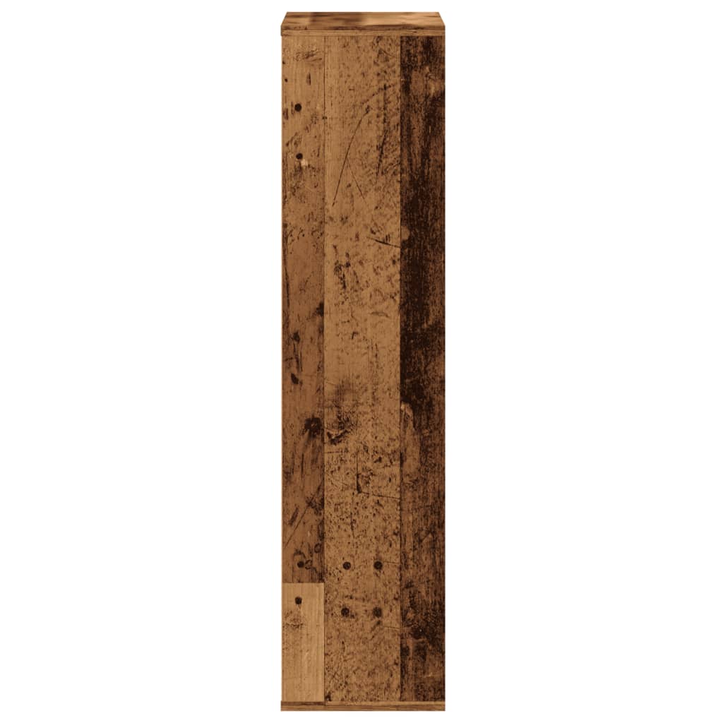 vidaXL Bücherregal Altholz-Optik 50x25x105 cm Holzwerkstoff