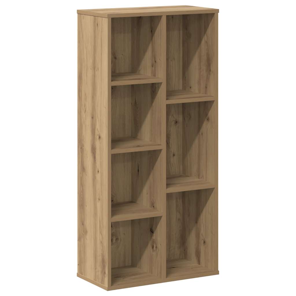 vidaXL Bücherregal Artisan-Eiche 50x25x105 cm Holzwerkstoff