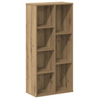 vidaXL Bücherregal Artisan-Eiche 50x25x105 cm Holzwerkstoff