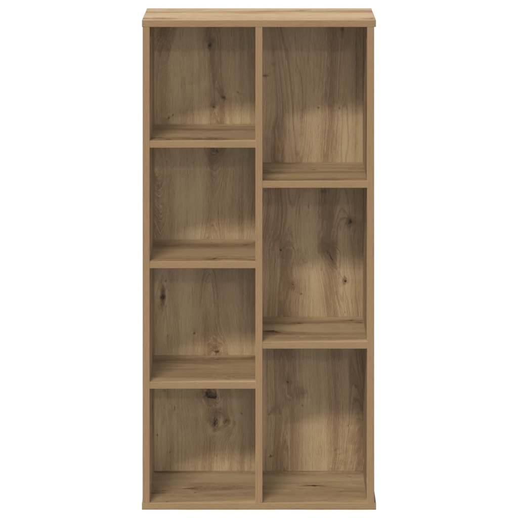 vidaXL Bücherregal Artisan-Eiche 50x25x105 cm Holzwerkstoff