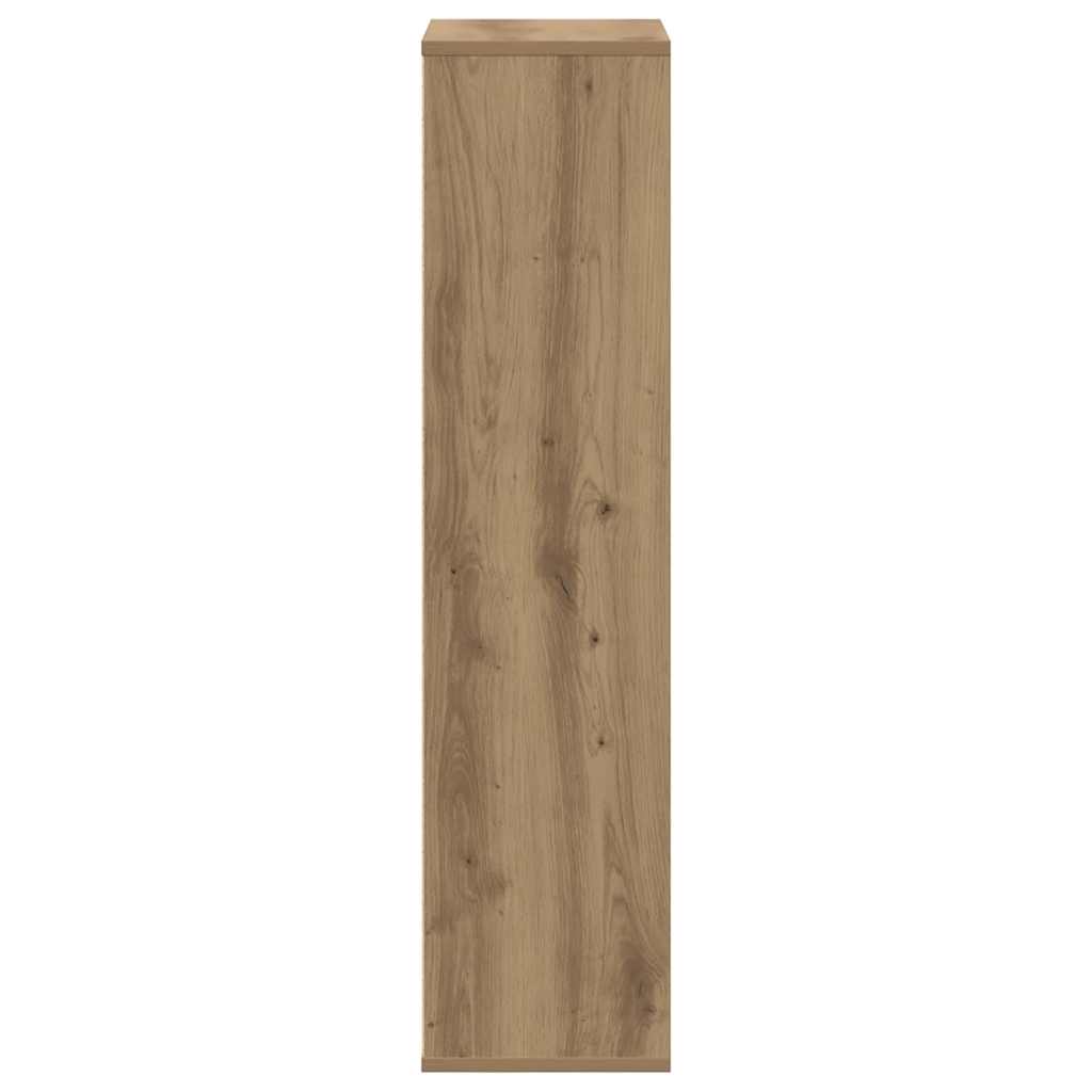 vidaXL Bücherregal Artisan-Eiche 50x25x105 cm Holzwerkstoff